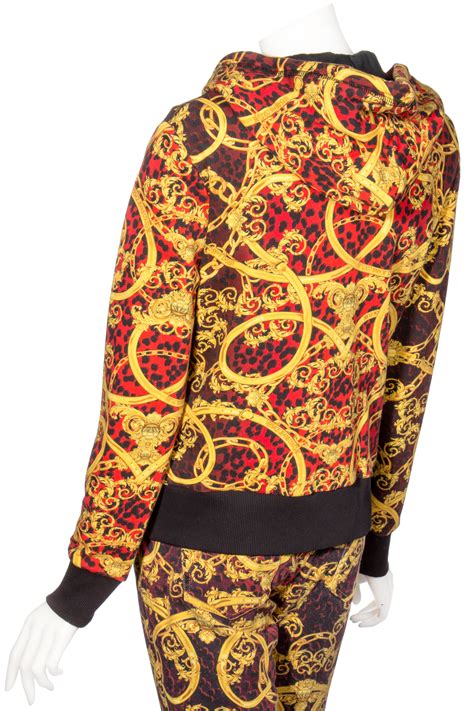 versace jeans couture hoodie women's